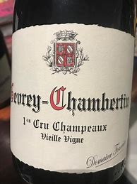 Image result for Fourrier Gevrey Chambertin Champeaux Vieille Vigne
