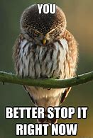 Image result for Stop Keep Going Meme