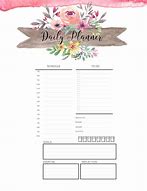 Image result for 5 Day Schedule Printable