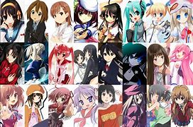 Image result for Otaku Anime Female Character