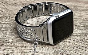 Image result for Women Apple Watch Silver Strap
