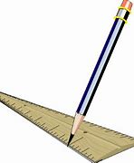 Image result for Pencil and Ruler ClipArt