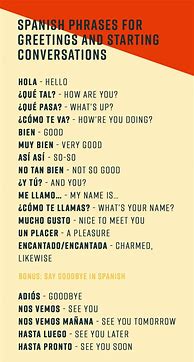 Image result for Spanish Conversation