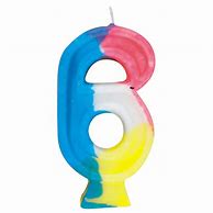 Image result for Number 6 Birthday Candle