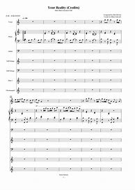 Image result for Your Reality On Tuba Sheet Music