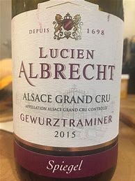 Image result for Lucien Albrecht Gewurztraminer Bollenberg