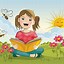 Image result for Cute Reading Cartoon