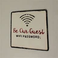 Image result for Guest Wifi Password