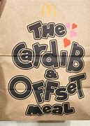 Image result for Cardi B and Offset Meal Bag