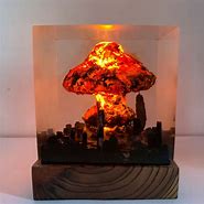 Image result for Exploding Bomb Resin Lamp