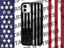 Image result for American Flag Phone Case Black and White