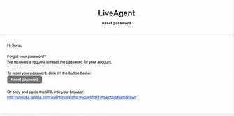 Image result for Technical Support Password Reset Email