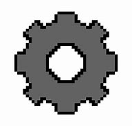 Image result for Minecraft Gear Pixel Art