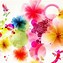 Image result for Bright Colorful Abstract Flowers