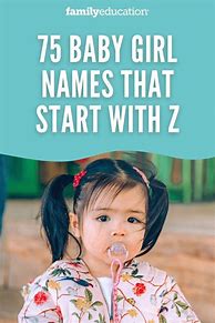 Image result for Girl Names Starting with Z