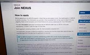 Image result for Nexus Program