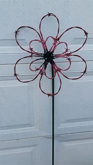 Image result for Barbed Wire Yard Art