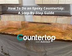 Image result for Epoxy Countertops Instructions