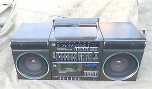 Image result for C4R Boombox Sanyo Cassette