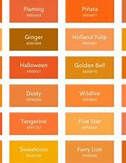 Image result for Shades of Orange Numbers