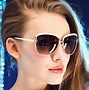 Image result for White Frame Sunglasses