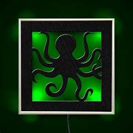 Image result for Backlit Octopus Wall Art