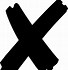 Image result for X Mark Symbol