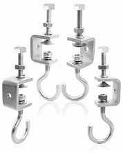 Image result for J Hook with Beam Clamp B-Line