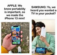 Image result for Samsung vs Apple Meme ES