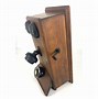 Image result for Old Wood Telephone Cabinet