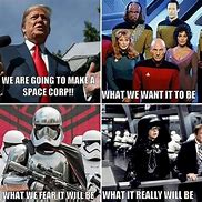 Image result for Star Trek Space Force Meme