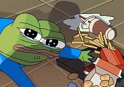 Image result for Pepe Frog Falling
