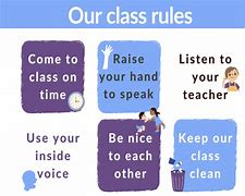 Image result for Setting Classroom Rules