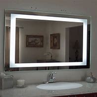 Image result for Illuminated Bathroom LED Mirror
