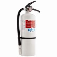 Image result for White Fire Extinguisher