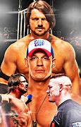 Image result for Bray Wyatt vs John Cena Vs. AJ Sfyles WWE Title