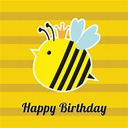 Image result for Bee Happy Birthday Clip Art