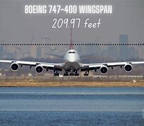 Image result for 747 Wingspan