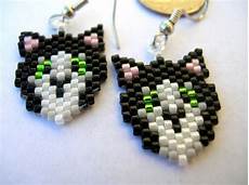 beadwork cat 76 best images about beading earrings animals on beadwork cat 76 best images about beading earrings animals on