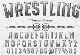 Image result for Wrestling Life Font