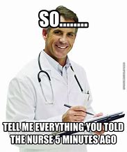 Image result for Doctor Check Up Meme