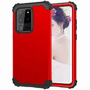 Image result for S20 Ultra Phone Case Black Pink