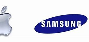 Image result for Apple Samsung Logo Placement