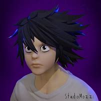 Image result for L Death Note Hair