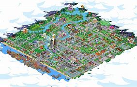 Image result for The Simpsons Town Map