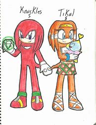Image result for Tikal and Knuckles Getting Married