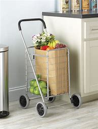 Image result for Whitmor Folding Shopping Cart