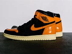 Image result for Retro Orange Air Jordans 1