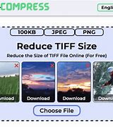 Image result for Reduce Size of Tiff Image