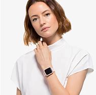 Image result for Apple Watch Series 7 Pink Gold Milanese Loop